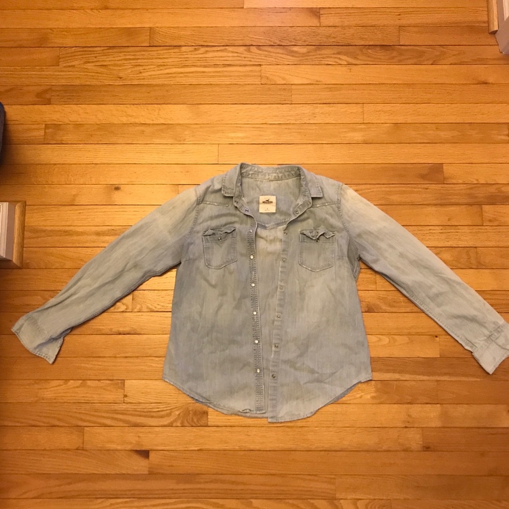 Hollister Jean Flannel
